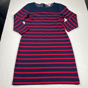 Brooks Brothers Classic Nautical Shift Dress 3/4 Sleeve Classic Preppy  Work S